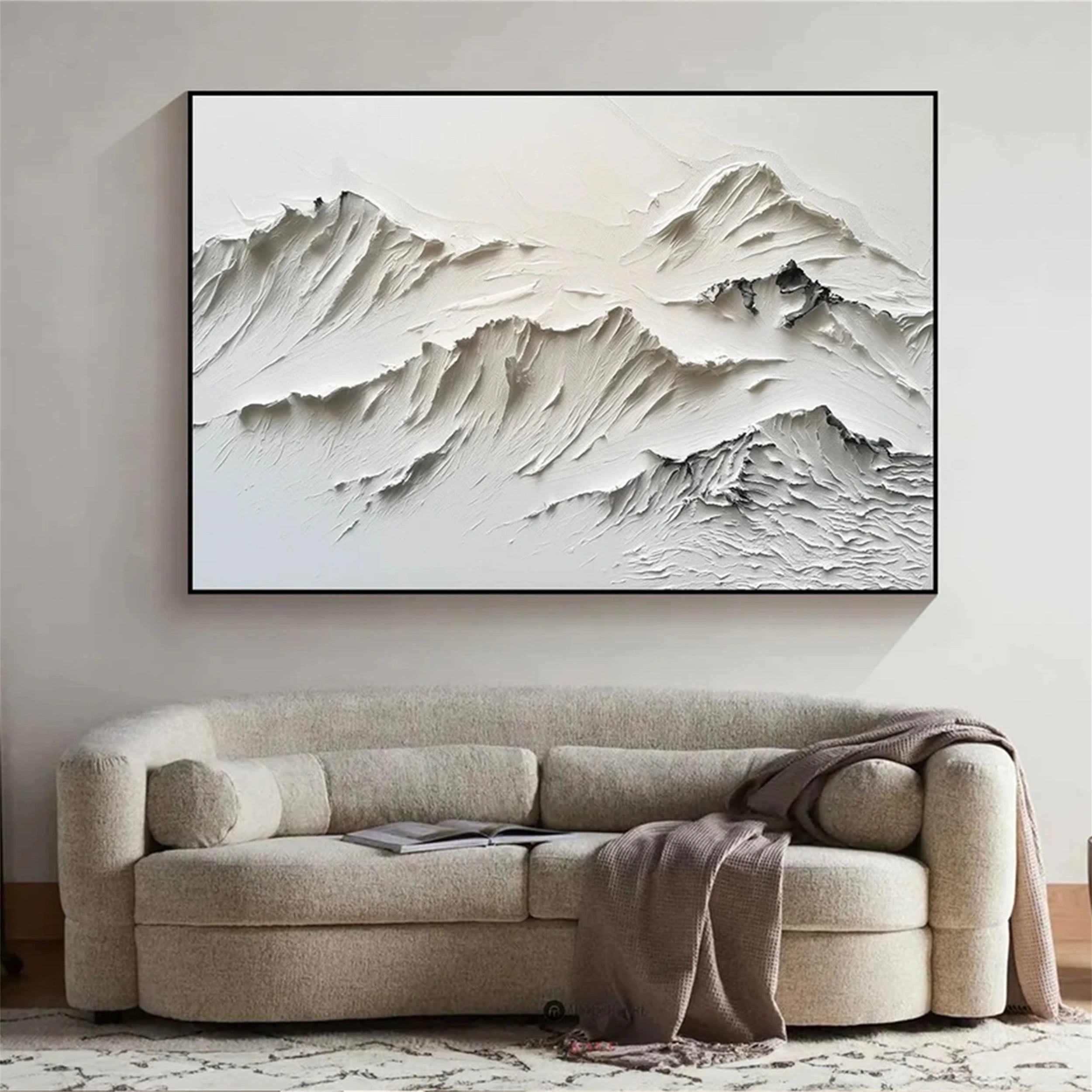 Why Heavy Texture Oil Paintings Define Modern Luxury Spaces - Texarart