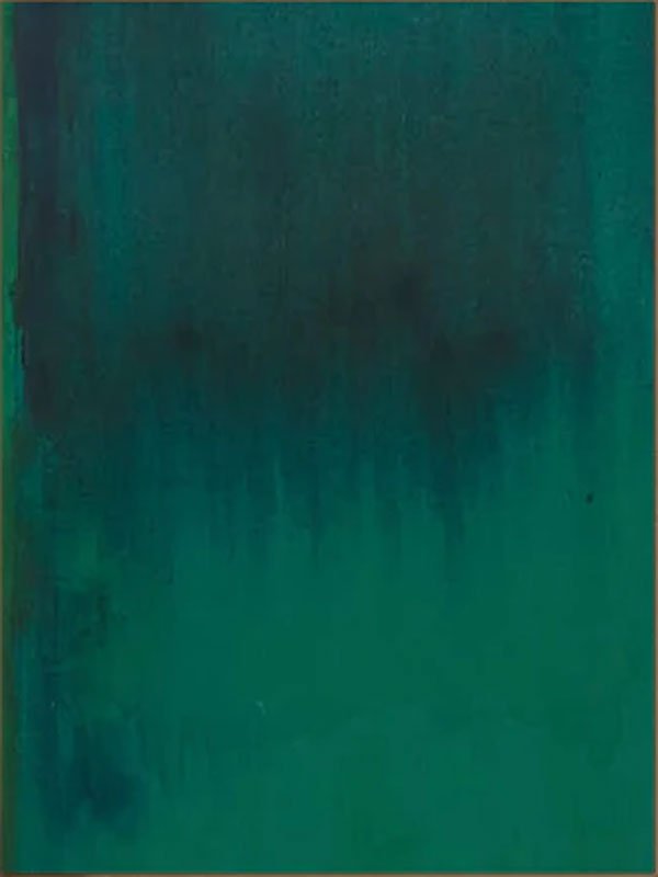 Minimalist Green Abstract Art | Modern Ombre Canvas Wall Decor JJ 064 - Texarart