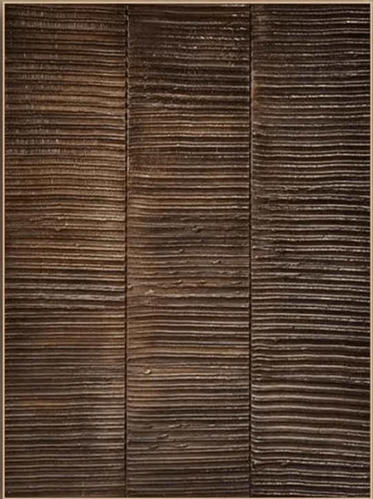 Handmade Abstract Brown Textured Canvas Wall Art TC 085 - Texarart