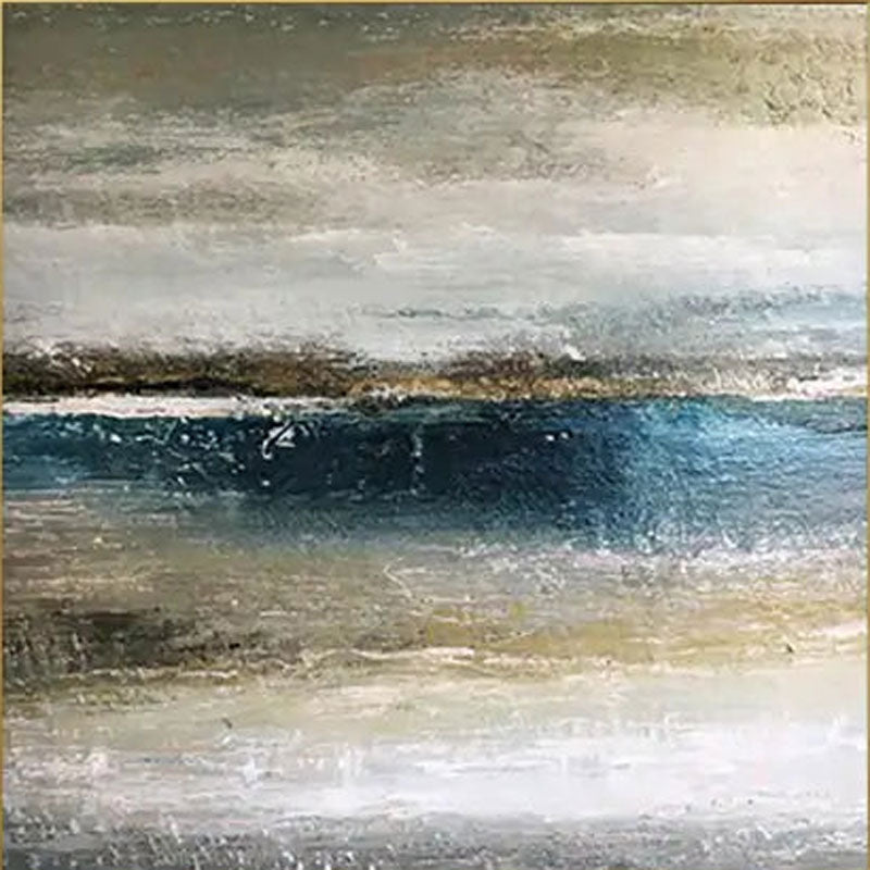 Abstract Horizon Painting – Modern Art for Living Room JJ 285 - Texarart