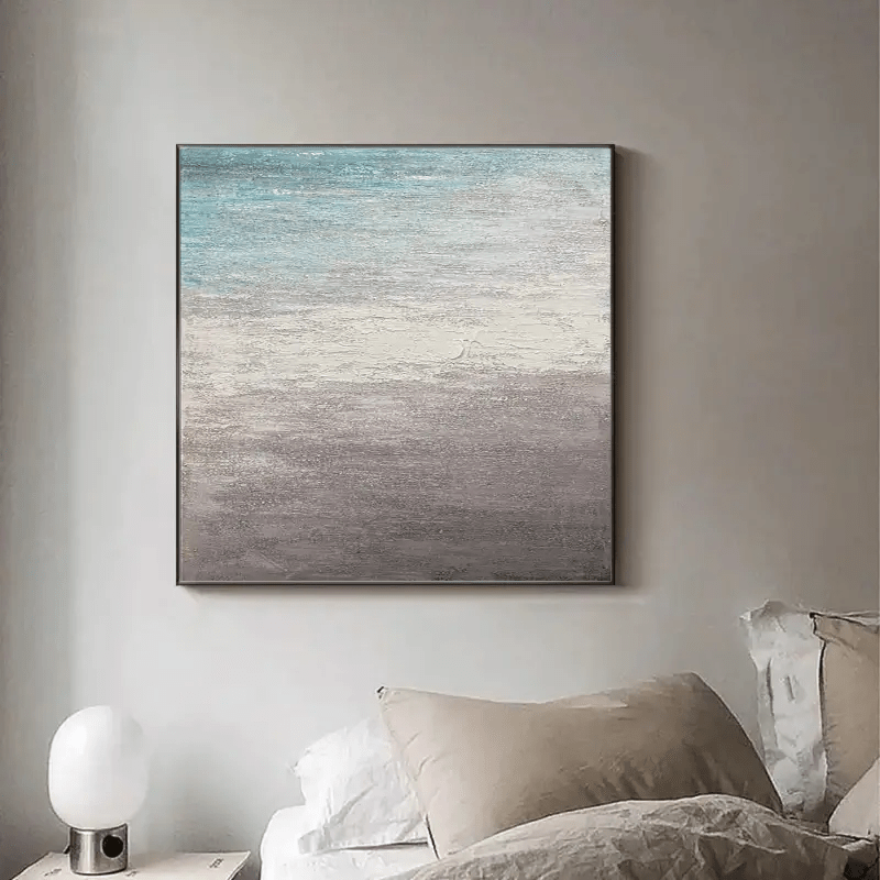 Large - sized Abstract Seascape Hand - painted Canvas for Living Rooms JJ 156 - Texarart