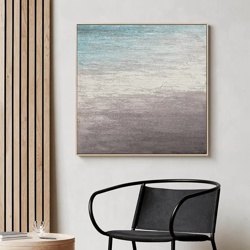 Large - sized Abstract Seascape Hand - painted Canvas for Living Rooms JJ 156 - Texarart