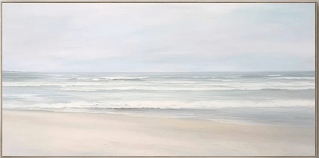 Modern Coastal Landscape - Handmade Seascape Wall Decor TC 090 - Texarart