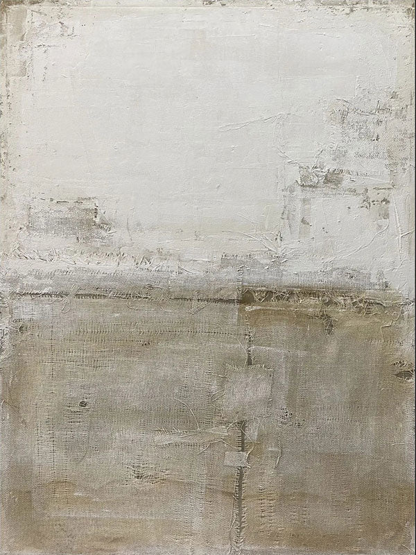 Wabi Sabi Inspired Wall Art | Textured Neutral Organic Abstract JJ 111 - Texarart