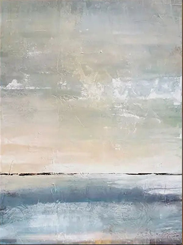 Stunning Abstract Ocean Canvas Art for Modern Home Aesthetics JJ 155 - Texarart