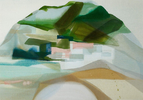 Original Abstract Mountain Art - Hand Painted TC 137 - Texarart