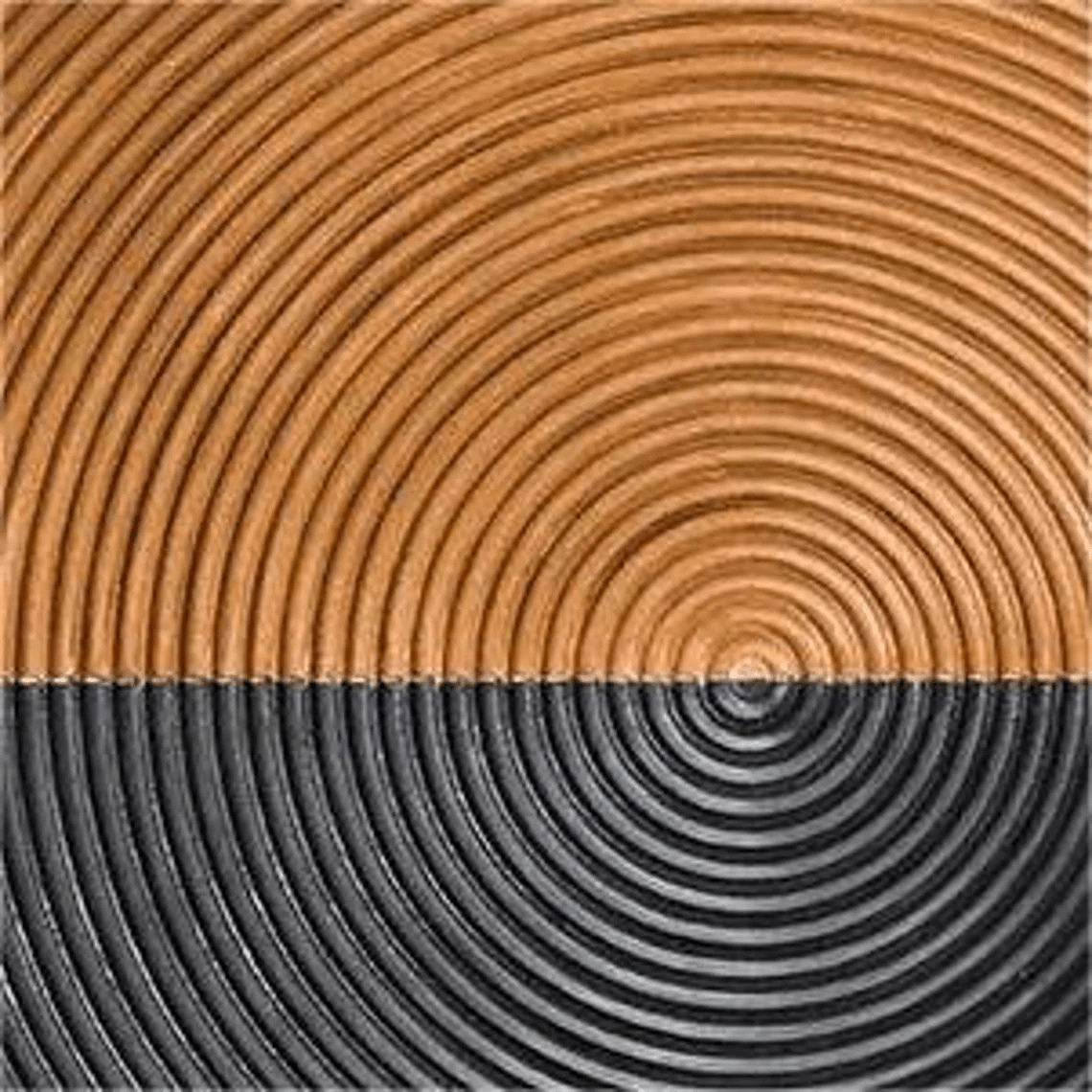 Unique Textured Circle Canvas for office or hallway TC 087 - Texarart